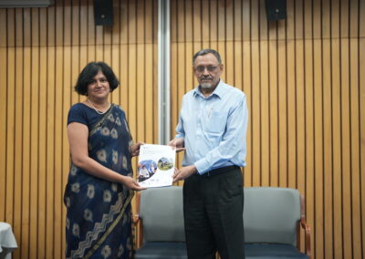 Dr Alok Sikka, International Water Management Institute (IWMI) Representative - India, launches WELL Labs' report on Farmer Responses to Solar Irrigation in India.