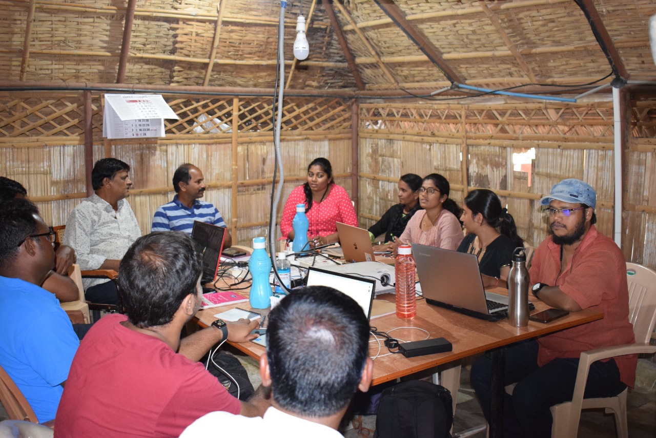 CSEI-ATREE and Prarambha carried out training sessions for enumerators with Sarvodaya on carrying out data collection.