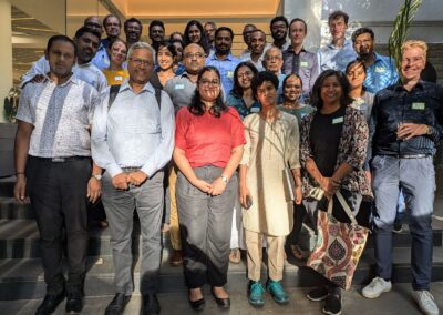 Workshop on 'Drafting Future Development Scenarios for Decentralised Water Reuse in Bengaluru'. As a part of the WaterReuseLab project, WELL Labs and Eawag organised a scenario workshop to address the question 'What share could high-quality treated wastewater from decentralised STPs contribute to Bengaluru’s water provision in 2030?'